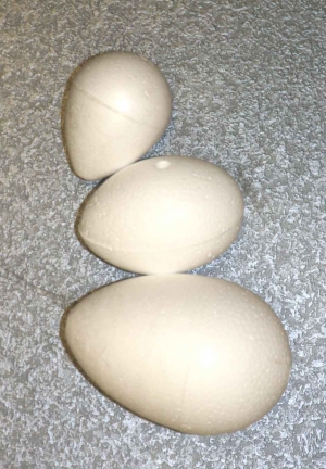 PLAIN WHITE HD POLY EGGS
