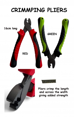 RED CRIMPING PLIERS