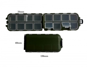 GREEN LONG TACKLE BOX