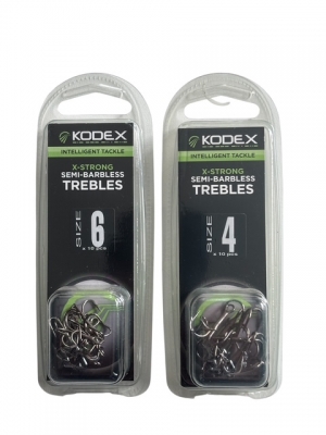 KODEX SEMI BARB TREBLES